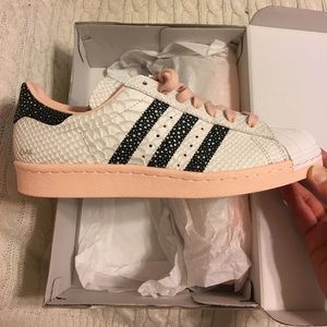 Brand new Adidas Superstars - custom design